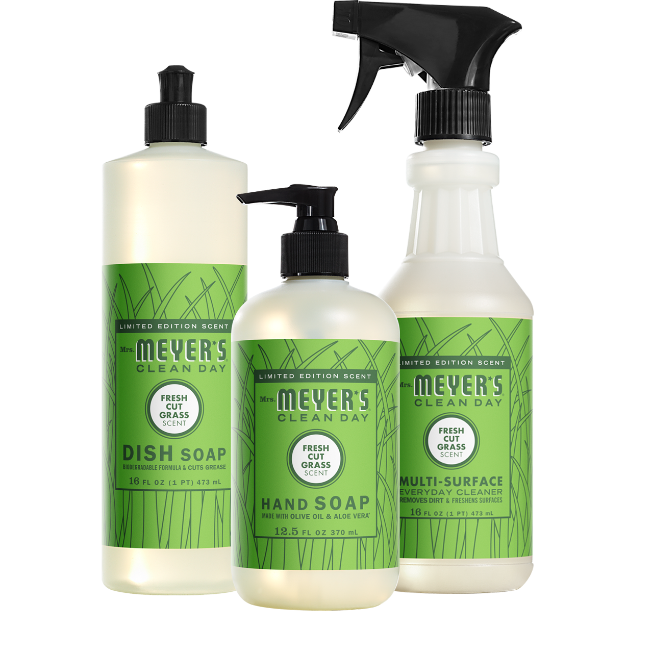Fresh Cut Grass Kitchen Basics Set